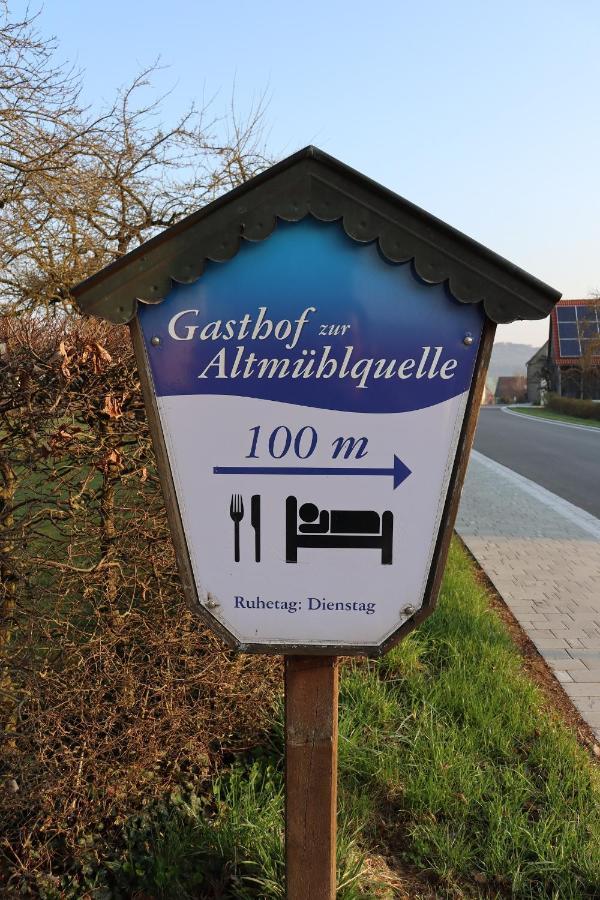 Zur Altmuehlquelle Hotel Windelsbach Exterior foto